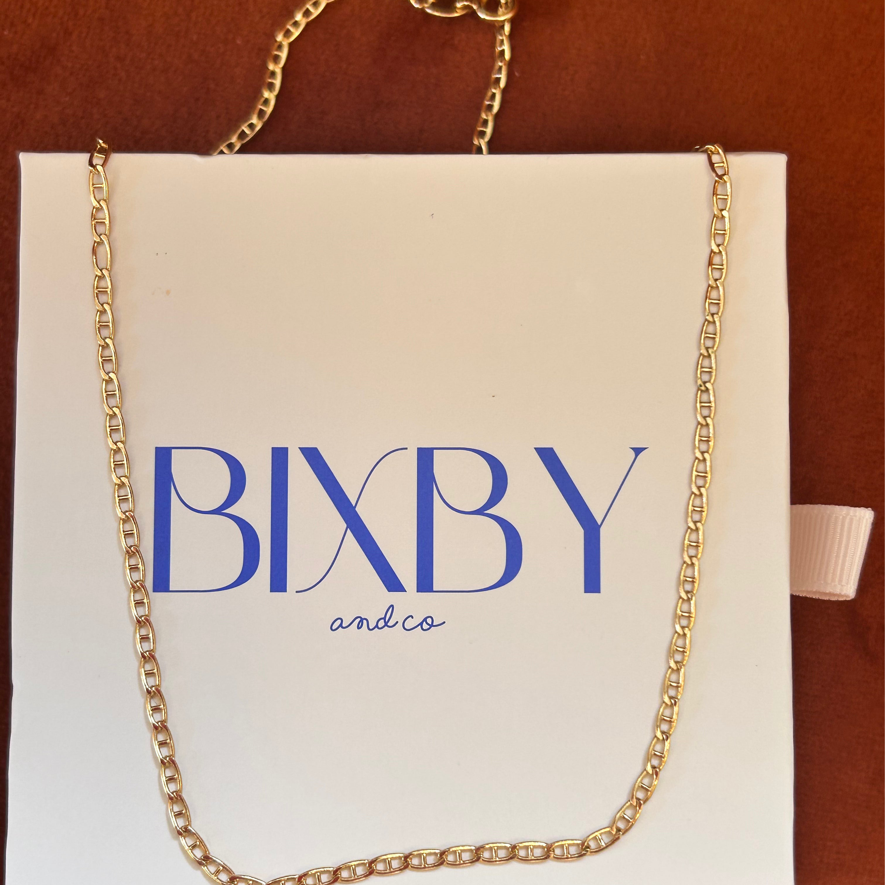 Hudson Necklace on packaging