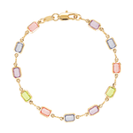 Multi coloured bracelet