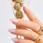 Multiple colourful waterproof gemstone rings 