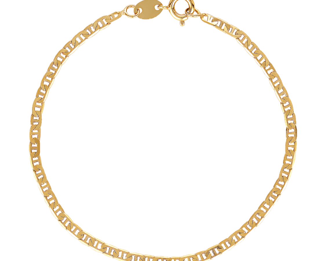 Summer anklet in 18k gold fill, waterproof anklet