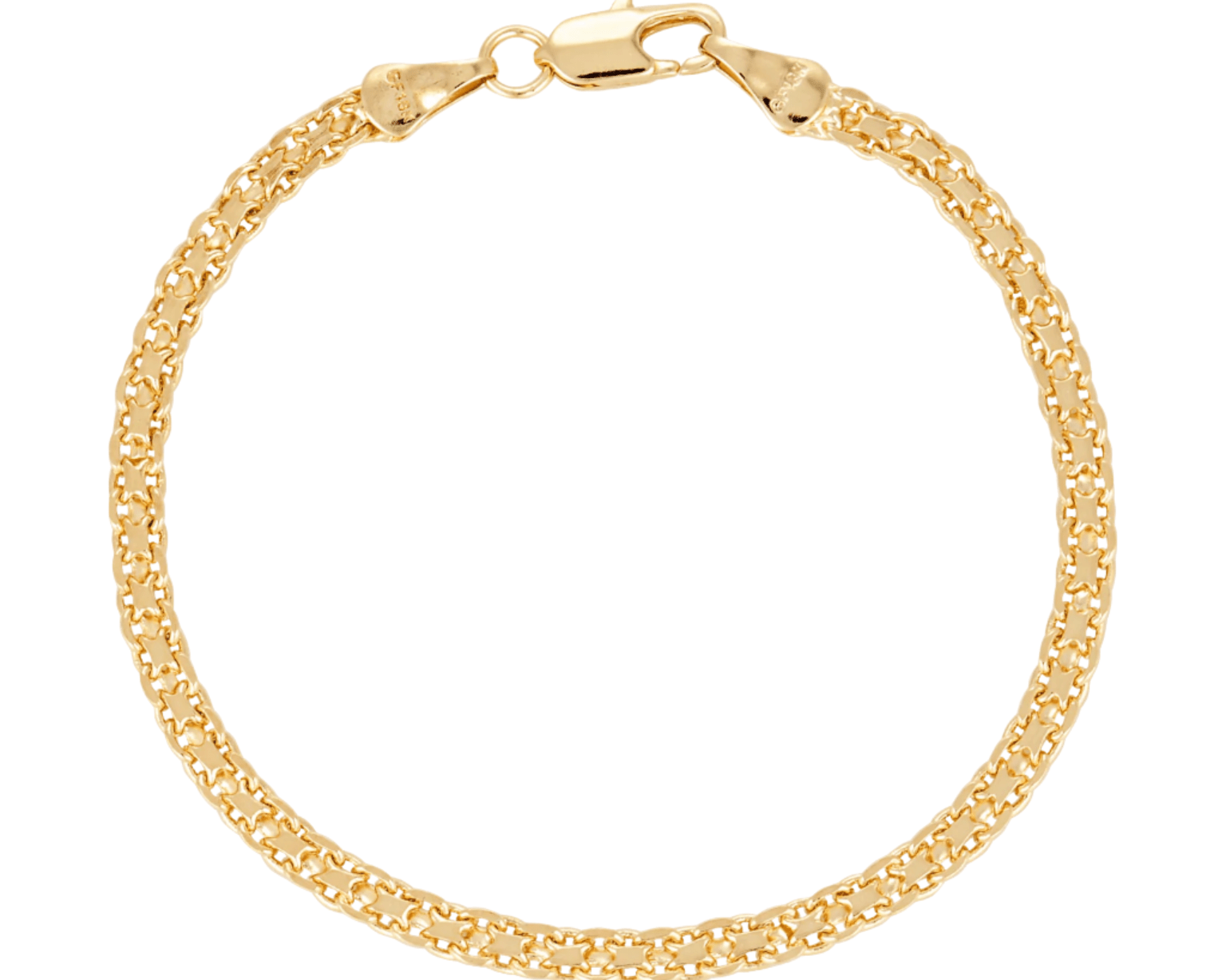 Maple Bracelet made from 18k gold fill 
