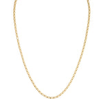 3mm wide 18k gold filled layering chain