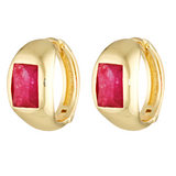 Mathilde Hoops Pink Jade