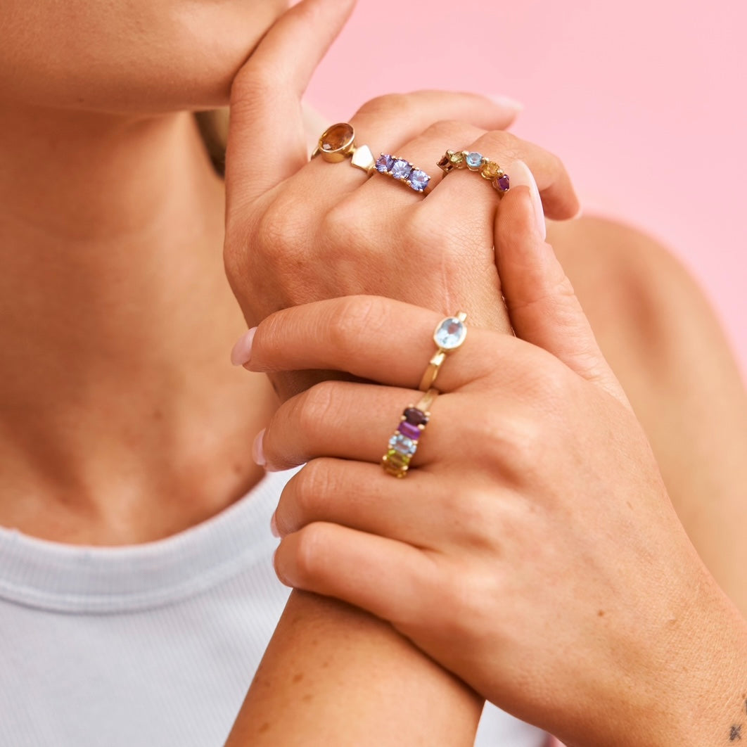 Legacy range of solid 9k gold rings 