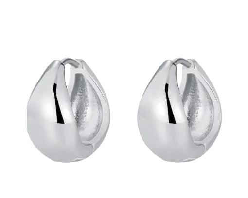 Raindrop earrings in Sterling Silver