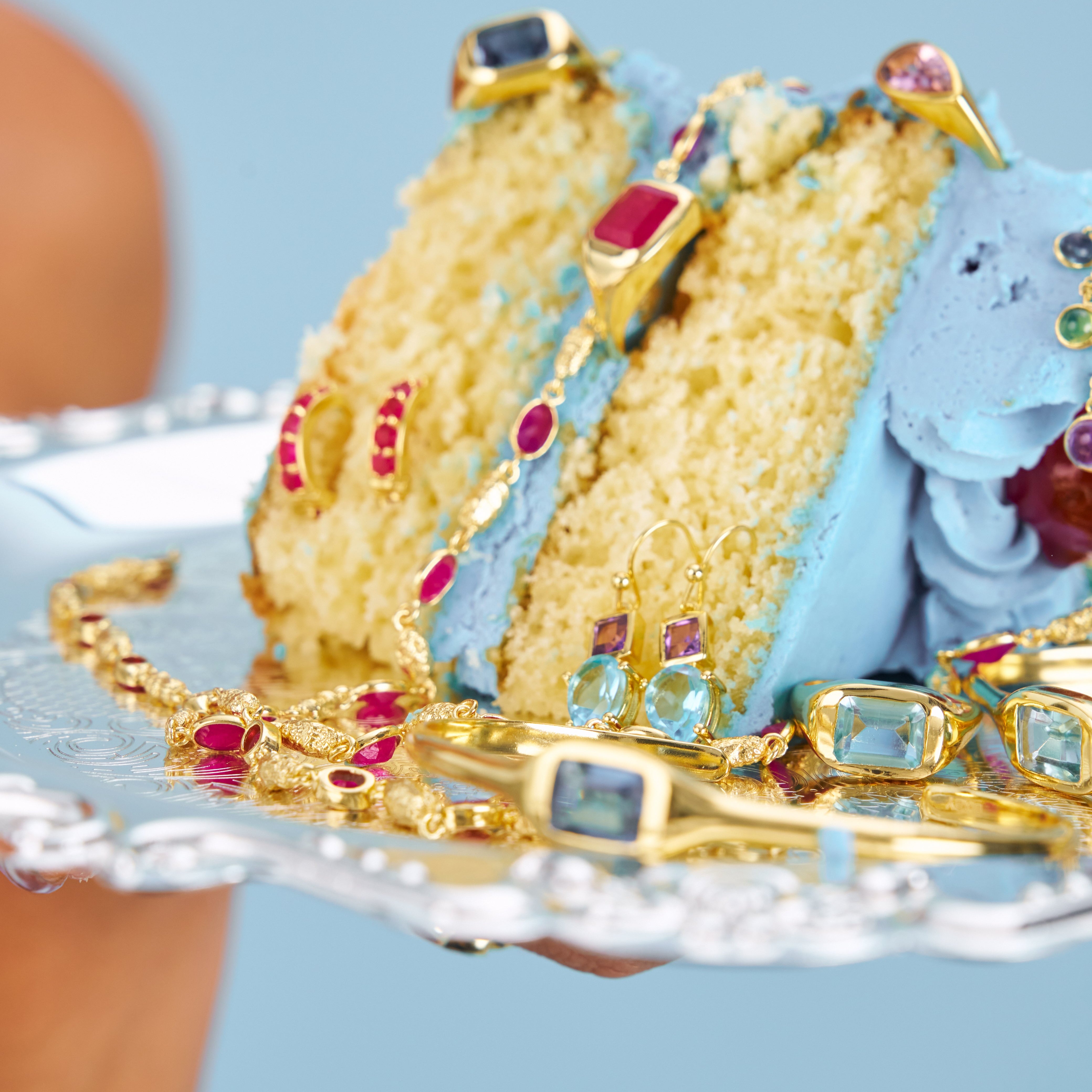 Coloured gemstone jewels in the new Fete Collection from Bixby and Co