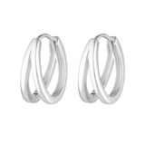 Silver Agnes huggies 