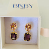 Rosee earrings on packaging