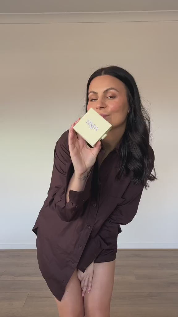 Influencer video showing Bixby and co jewellery pieces
