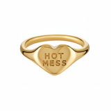 Ring with Hot Mess using ghost photo layout