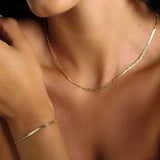 Summer  bracelet | layering and stacking gold bracelet 